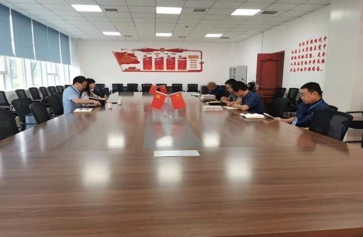 集團公司黨委委員、紀委書記聶小平帶隊開展聯(lián)系基層工作
